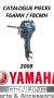 YAMAHA HB 4T  catalogue pièces  F6AMH/F8CMH  2008