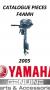 YAMAHA HB 4T  catalogue pièces  F4AMH    2005