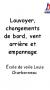 Louvoyer, changements de bord, vent arrière et empannage