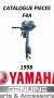 YAMAHA HB 4T  catalogue pièces  F4A    1998