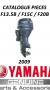 YAMAHA HB 4T  catalogue pièces  F13.5B / F15C  / F20B    2009