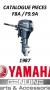 YAMAHA HB 4T  catalogue pièces  F8A/F9.9A   1987