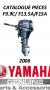 YAMAHA HB 4T  catalogue pièces  F9.9C / F13.5A / F15A   2006